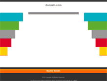 Tablet Screenshot of domiain.com